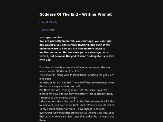 archive/WP-GoddessOfTheEnd screenshot