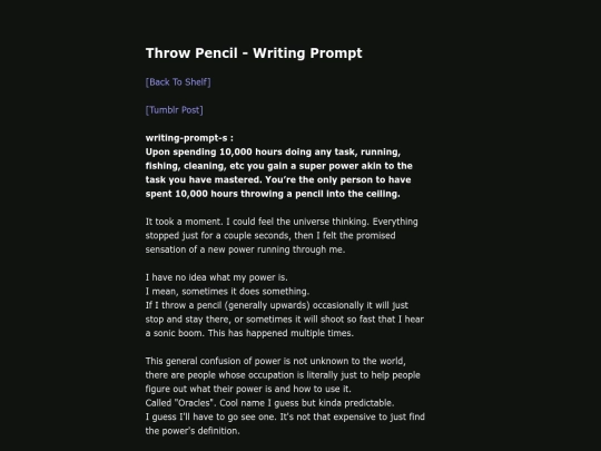 archive/WP-ThrowPencil screenshot