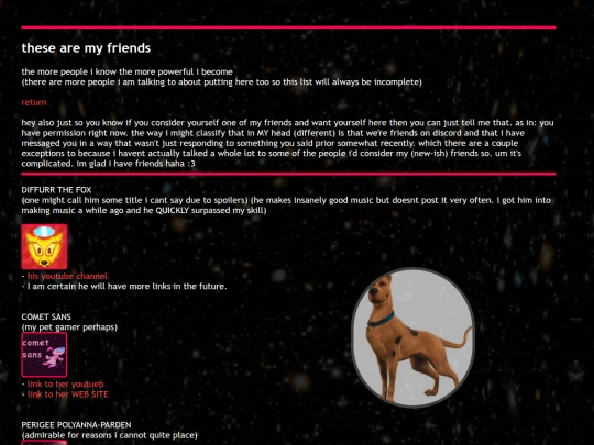 friends screenshot
