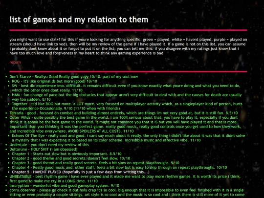 games screenshot