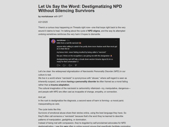 NPD-threads screenshot