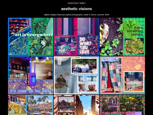 aesthetics screenshot