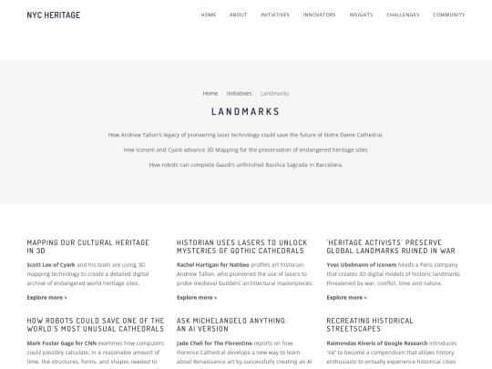 initiatives_landmarks screenshot