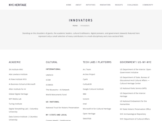innovators screenshot
