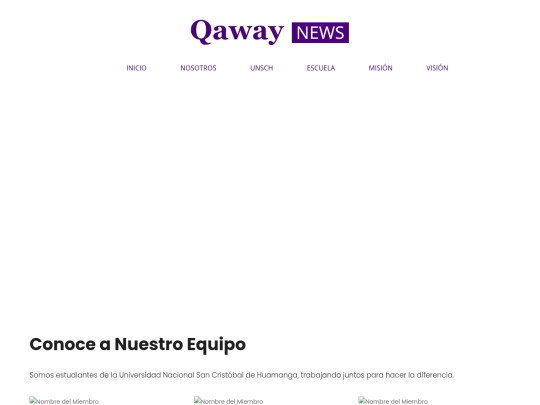 nosotros screenshot