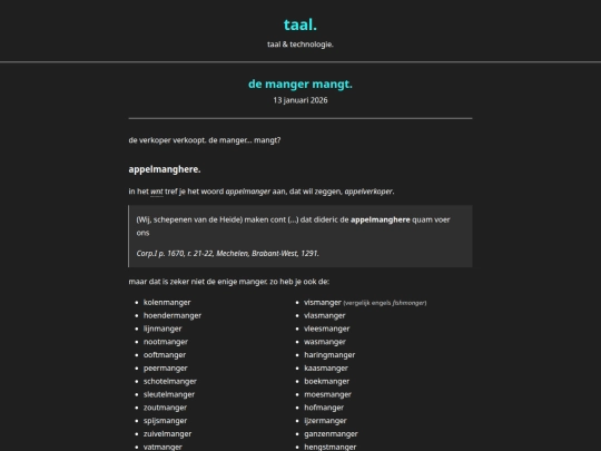 de-manger-mangt screenshot