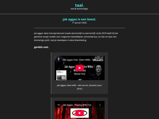 jak-aggas-is-een-beest screenshot
