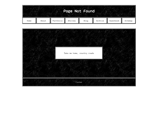 not_found screenshot