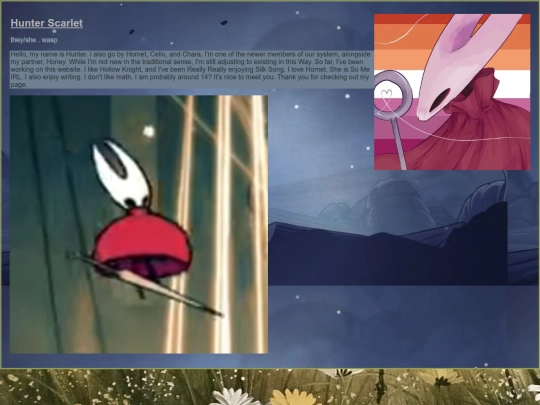 members/hunter screenshot