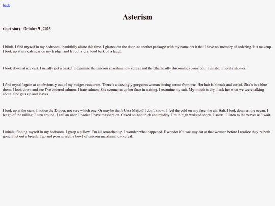 writing/asterism screenshot