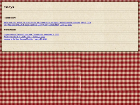 writing/essays screenshot