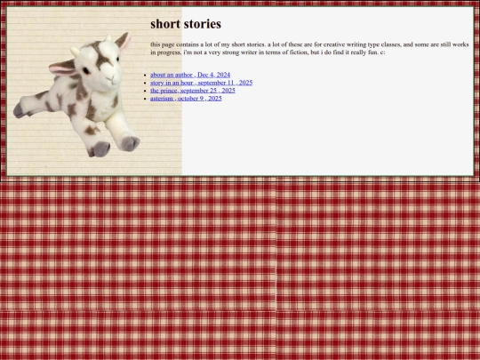 writing/stories screenshot