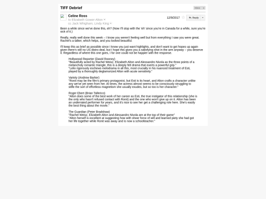 email/iii screenshot