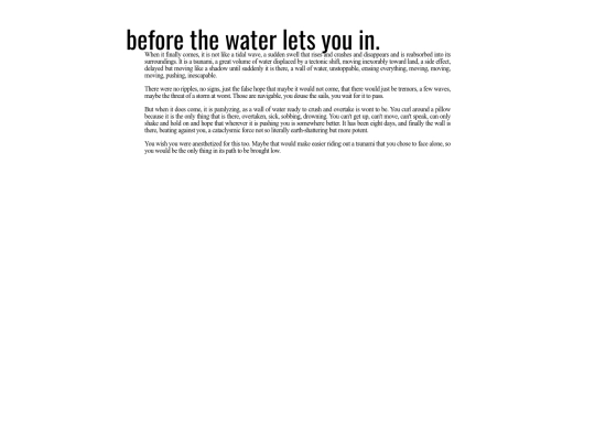 narratives/water screenshot