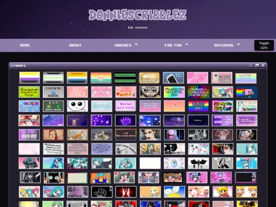stamps screenshot