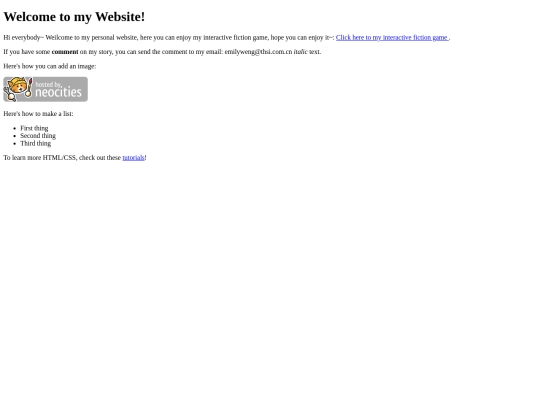 index screenshot