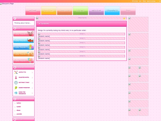 fandoms screenshot
