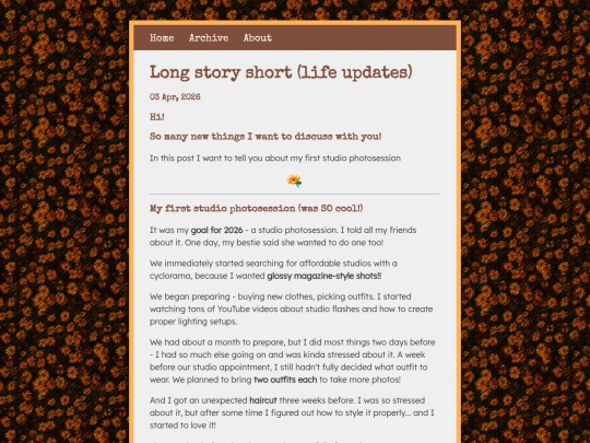 blog/posts/2026-04-03-Long-story-short-(life-updates) screenshot