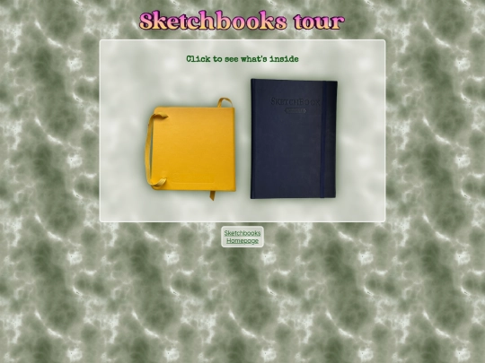pages/sketchbooks screenshot
