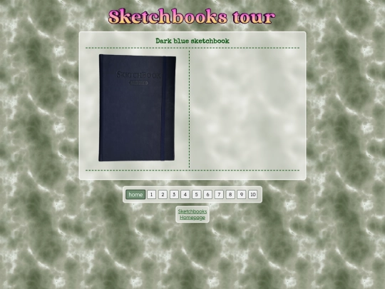 pages/sketchbooks/dark_blue_sketchbook screenshot