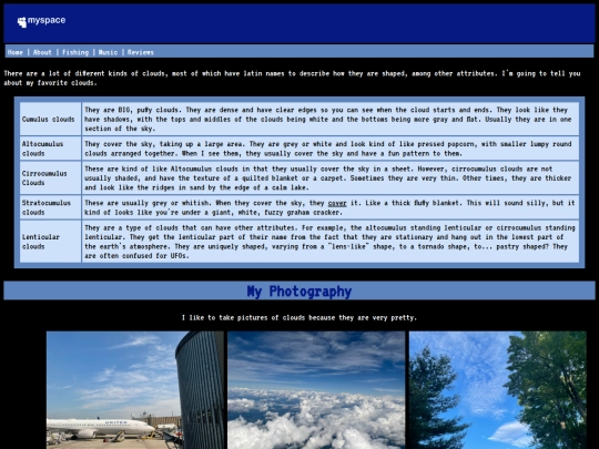clouds screenshot