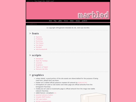 credits screenshot