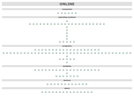 userbar/websites screenshot