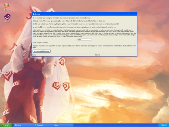 xp screenshot