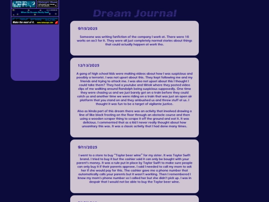 dreams screenshot