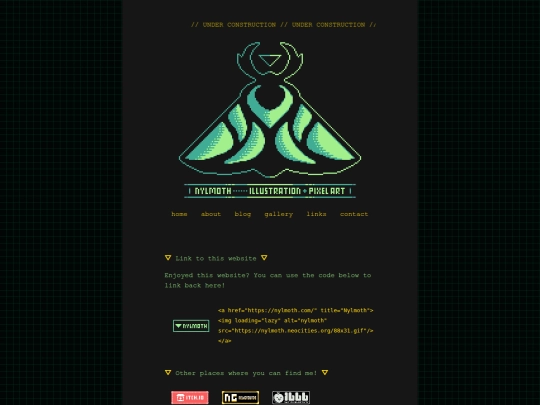 links screenshot