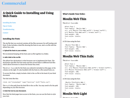 fonts/_How To Install Web Fonts copie screenshot