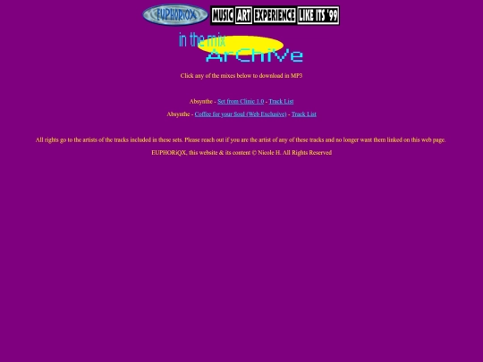 archive screenshot
