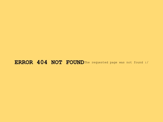 not_found screenshot
