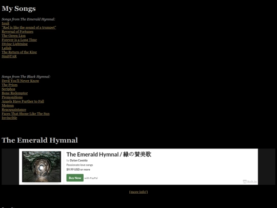lyrics screenshot