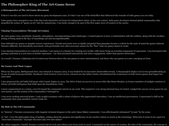 writings/artgames screenshot