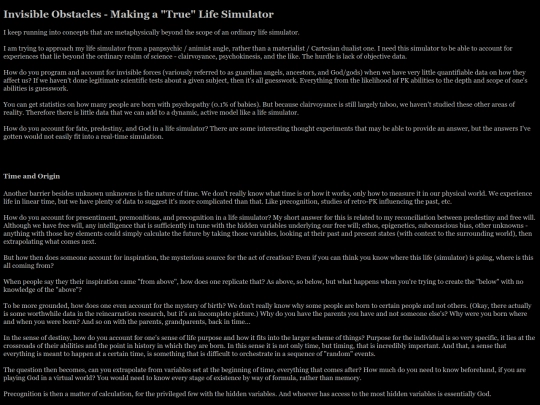 writings/lifesim screenshot