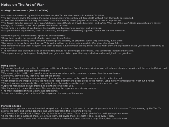 writings/theartofwar screenshot