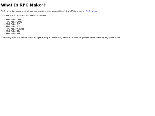 RPG-Maker/What-Is-RPG-Maker screenshot