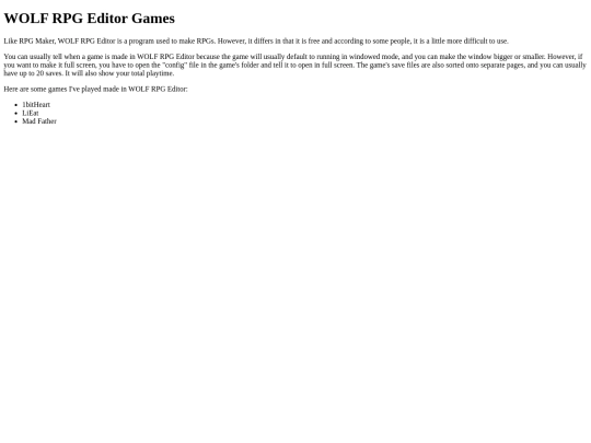 WOLF-RPG-Editor/WOLF-RPG-Editor-Games screenshot