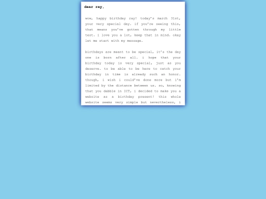 birthday_message screenshot