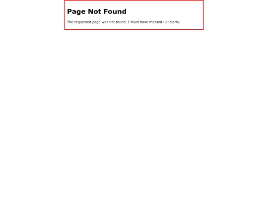 not_found screenshot