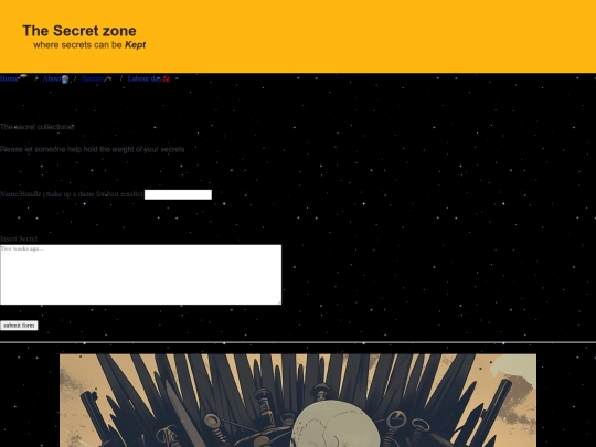 secrets screenshot