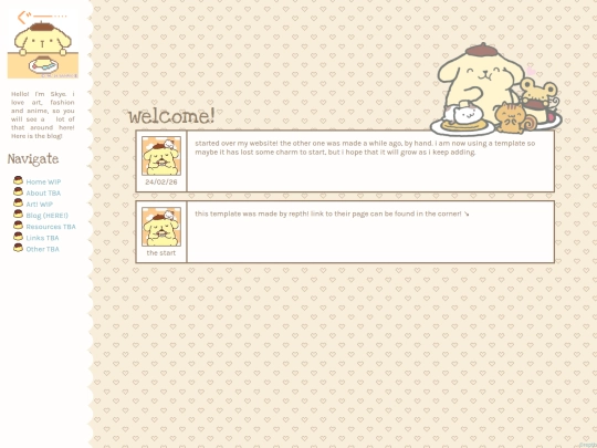 blog screenshot