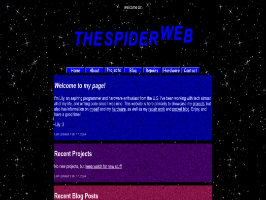 index screenshot