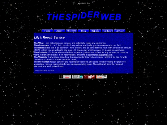 repairs screenshot