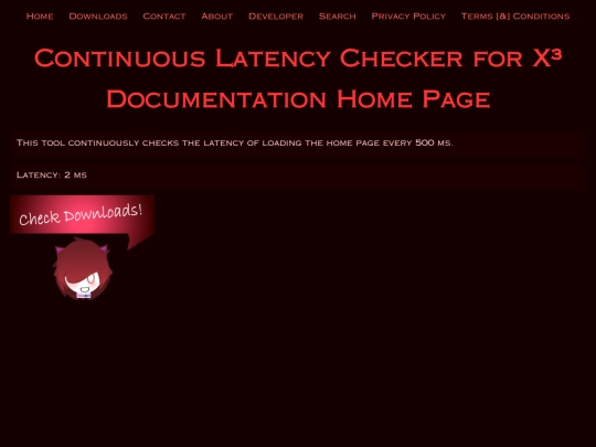 latencycheck screenshot