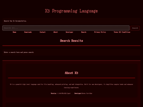 search screenshot
