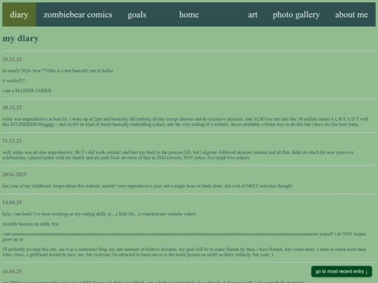 personaldiary screenshot
