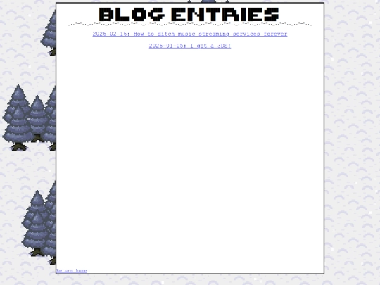 blog screenshot