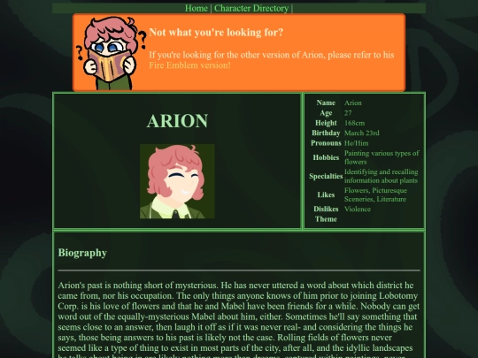 project moon/lobcorp-ruina/Arion screenshot